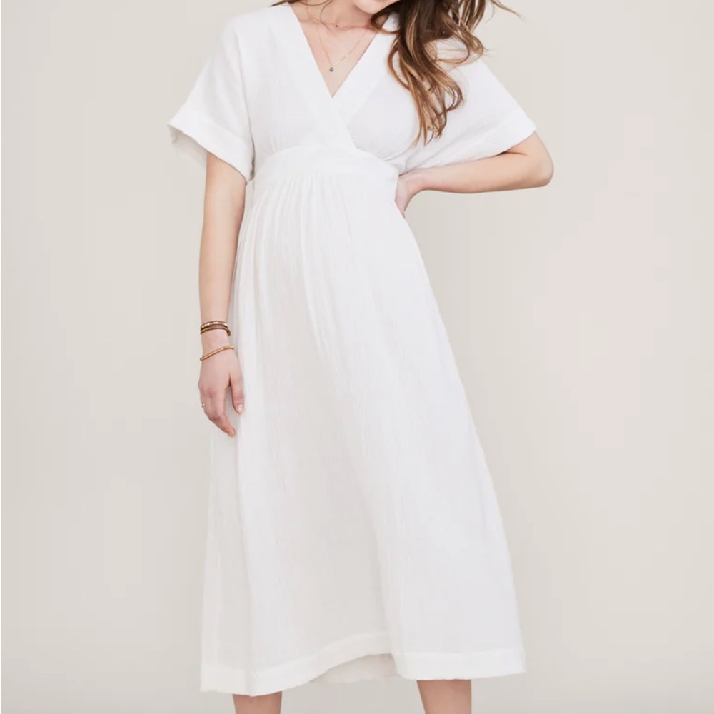 HATCH Carolina Dress, Yellow, Medium